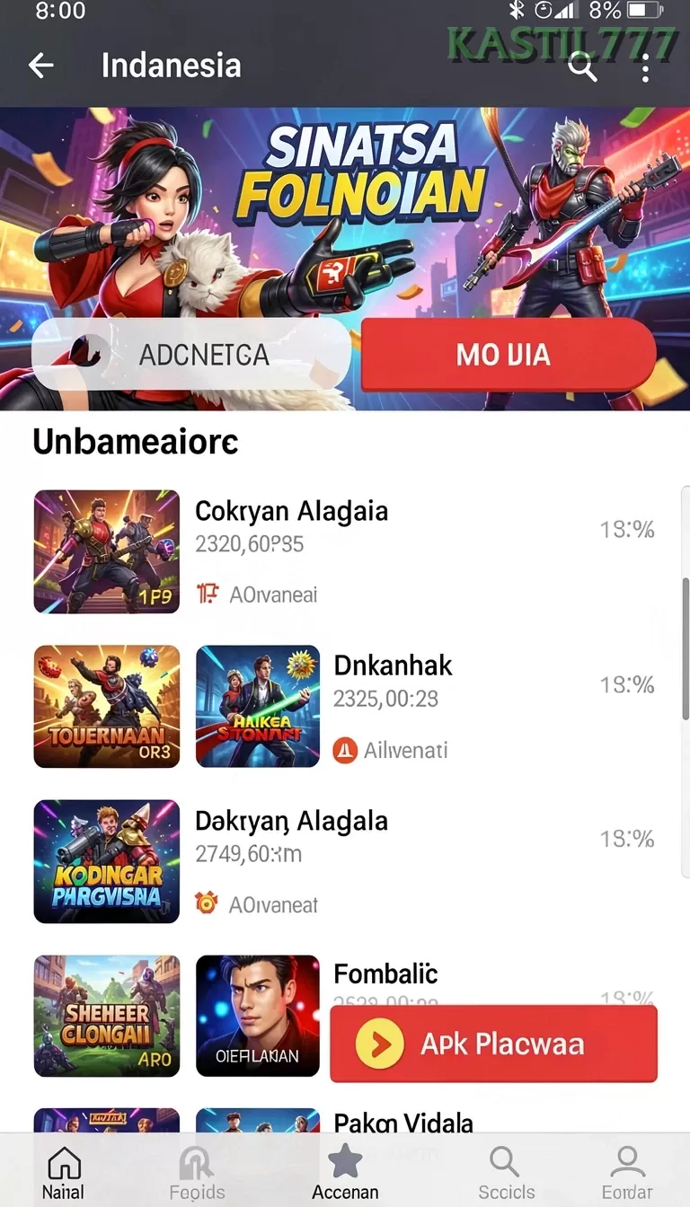 Cuplikan layar VIVATOGEL — halaman utama